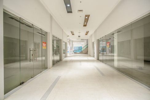 commercial space in a mall
